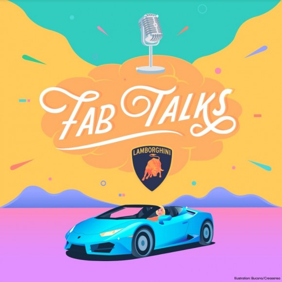 Восемь вдохновляющих историй: марка Lamborghini запустила подкаст FAB Talks